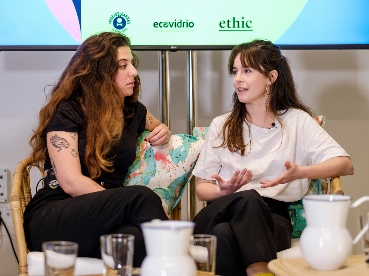 Vidrios y Barras. Evento Ethic con Ecovidrio Vidrios y Barras. Evento Ethic con Ecovidrio